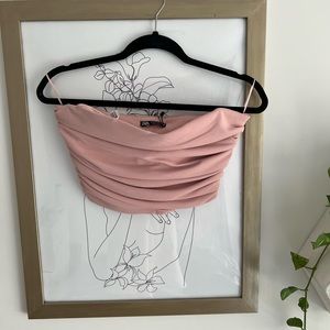 ZARA bustier top NWT